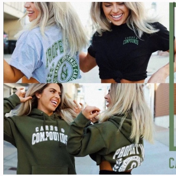 KKFit Carbs & Compounds Olive Green Hoodie - Picture 6 of 6